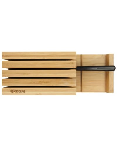 Bloc de cuțite din bambus KYOCERA - 3