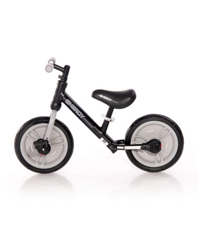 Bicicleta de echilibru Lorelli - Energy 2 în 1, negru și gri - 6