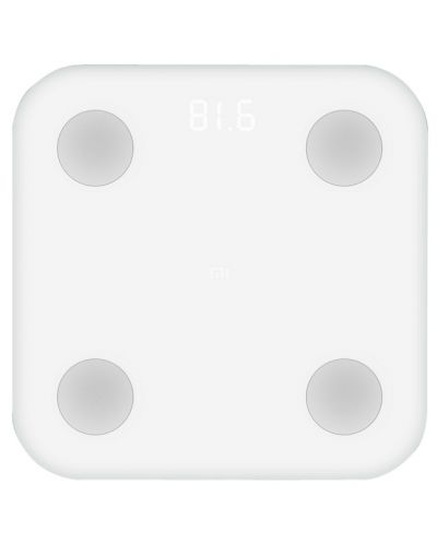 Cântar inteligent Xiaomi - Mi Body Composition Scale 2, 150 kg, alb - 1