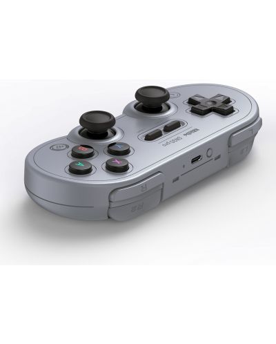 Controller wireless 8BitDo - SN30 Pro, Hall Effect Edition, gri (Nintendo Switch/PC) - 5