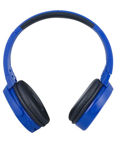 Căști wireless cu microfon Trevi - DJ 12E50 BT, albastre - 3