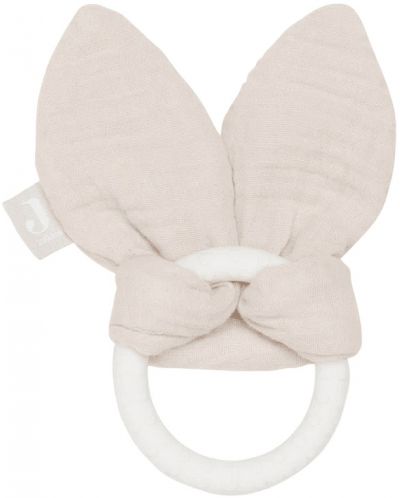 Bebeluș de silicon Jollein - Bunny Ears Nougat - 1