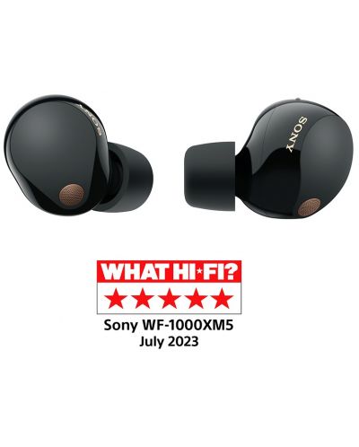 Căști wireless Sony - WF-1000XM5, TWS, ANC, negru | Ozone.ro