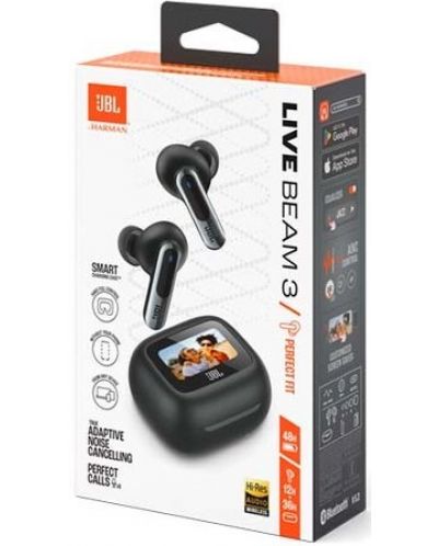 Căști wireless JBL - Live Beam 3, TWS, ANC, negre - 5