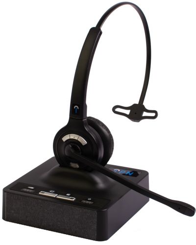 Casti wireless cu microfon  IPN - W980 Mono Dect, negre - 1