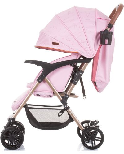 Cărucior de vară Chipolino Baby Summer Stroller - April, Pink Water - 4