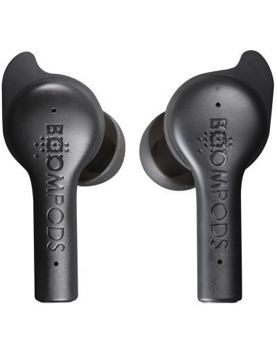 Casti cu microfon Boompods - Bassline ANC, TWC, negre - 2