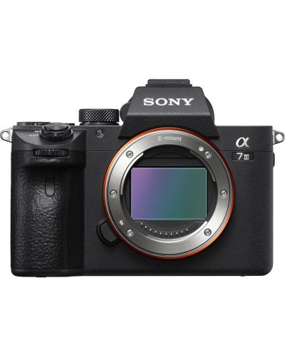 Aparat foto Mirrorless Sony - Alpha A7 III, 24.2MPx, Black - 1