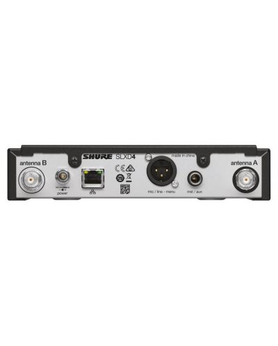 Sistem de microfoane fără fir Shure - SLXD24E/B58-G59, negru	 - 4