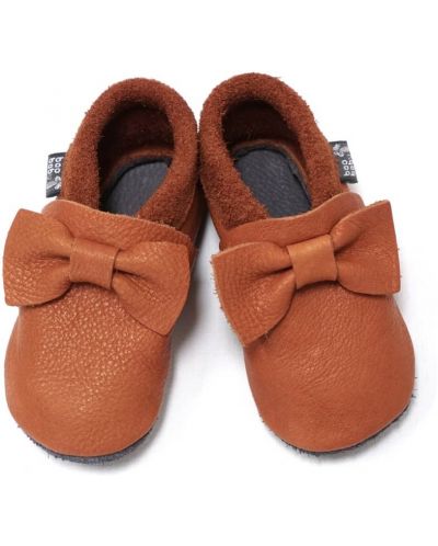 Pantofi pentru bebeluşi Baobaby - Pirouette, mărimea S, maro - 1