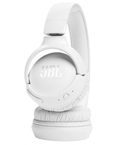 Căști fără fir cu microfon JBL - Tune 520BT, alb - 4