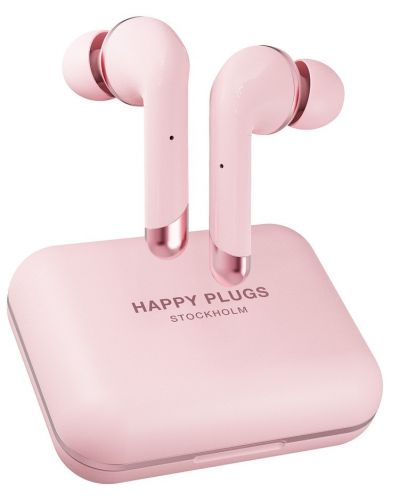 Căști fără fir Happy Plugs - Air 1 Plus, TWS, roz - 1
