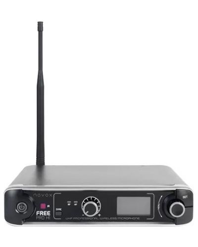 Sistem de microfon wireless Novox - Free Pro H1, negru - 2