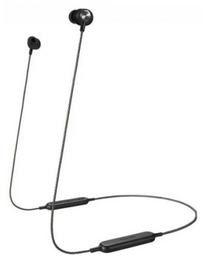 Casti wireless cu microfon Panasonic - RP-HTX20BE-K, negre - 1