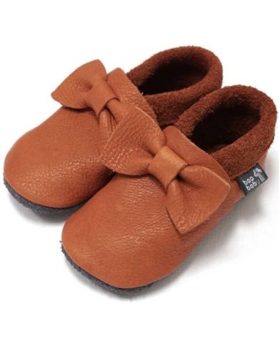 Pantofi pentru bebeluşi Baobaby - Pirouette, mărimea XL, maro - 2