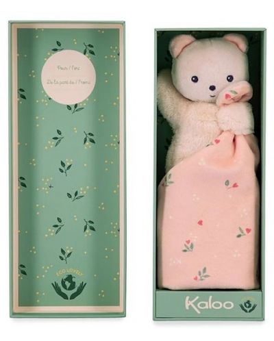 Prosoape pentru bebeluși Kaloo - Leaves of Love, ursuleț, 17 cm - 3
