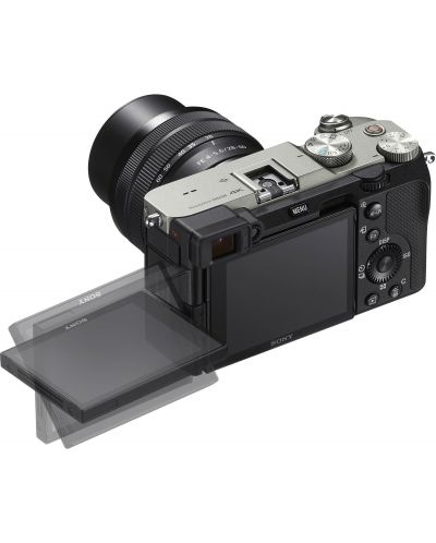 Aparat foto Mirrorless Sony - Alpha 7C, FE 28-60mm, Silver - 4