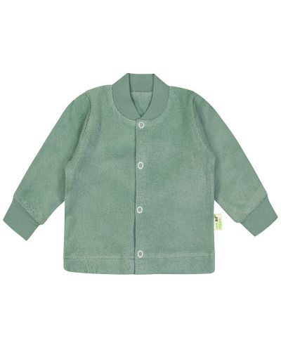 Set de 2 piese Bio Baby - 74 cm, 6-9 luni, verde frotte - 2