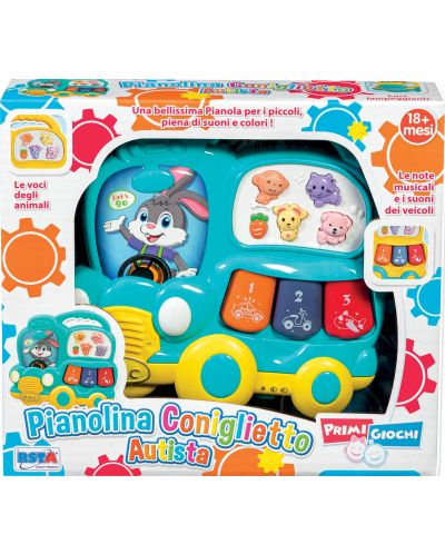 Jucarie electronica pentru bebelusi RS Toys - Trenulet, sortiment - 2