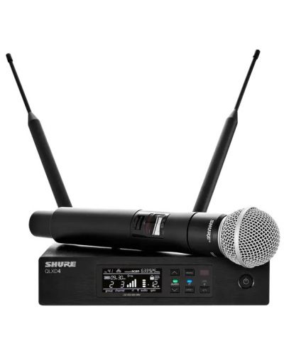 Sistem de microfoane fără fir Shure - QLXD2/SM58-K51, negru	 - 3