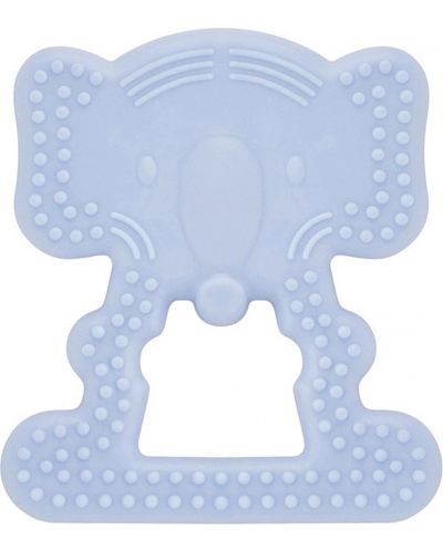 Inel gingival BabyJem - Elephant, Blue - 1