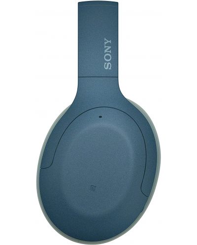 Casti wireless cu microfon Sony - WH-H910N, albastre - 5