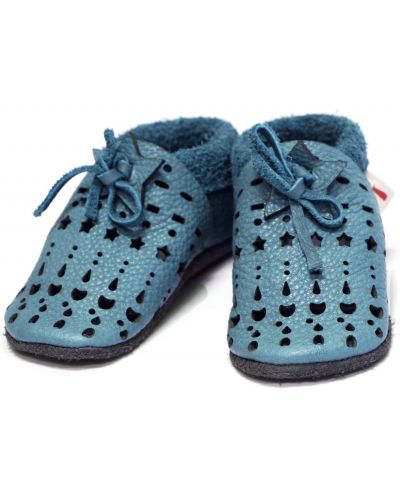 Pantofi pentru bebeluşi Baobaby - Sandals, Dots sky, mărimea XL - 3