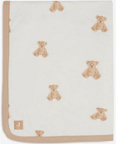 Jollein Pătură de pluș pentru copii - Ursuleț de pluș, 75 x 100 cm - 3