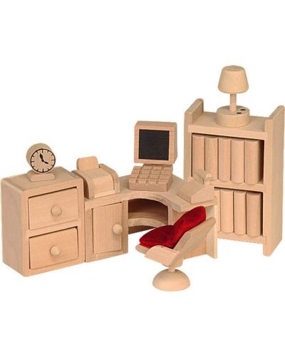 Set mini mobilier din lemn Beluga - Cabinet - 1