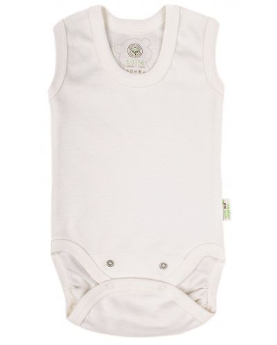 Body pentru copii Bio Baby - Bumbac organic, 74 cm, 6-9 luni - 1