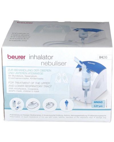 Beurer IH 26 Inhalator cu compresor - cu duș nazal - 5