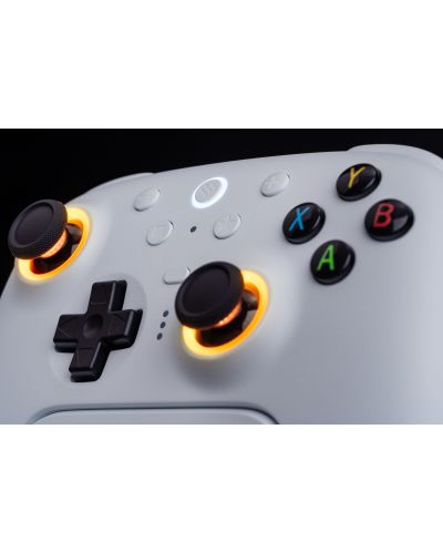 Controler fără fir 8BitDo - Ultimate 2 Wireless 2.4G, alb (PC