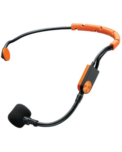 Sistem de microfoane fără fir Shure - GLXD14R+/SM31, negru/portocaliu - 2
