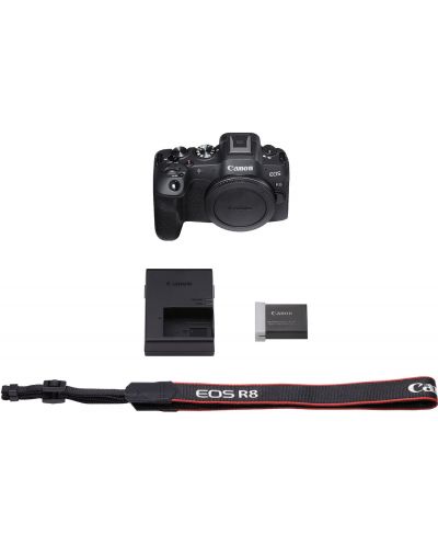 Canon Mirrorless Camera - EOS R8, 24.2MPx, negru - 7