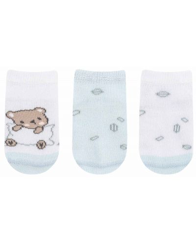 Ciorapi de vara pentru bebelusi KikkaBoo - Dream Big, 2-3 ani, 3 buc, Blue - 3