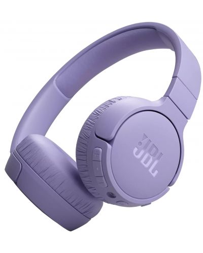Căști fără fir cu microfon JBL - Tune 670NC, ANC, violet - 1
