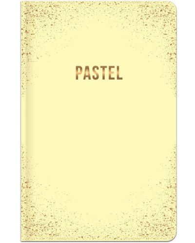 Carnețel Lastva Pastel - А6, 96 coli de hârtie, galben - 1