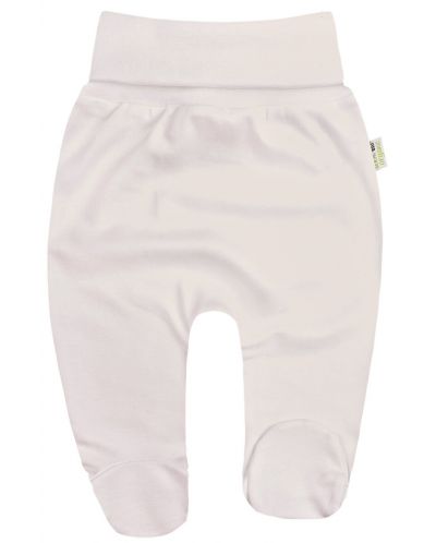 Pantaloni cu botoşei Bio Baby - Bumbac organic, 74 cm, 6-9 luni - 1