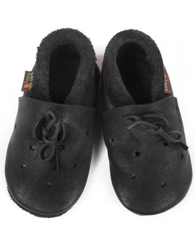 Pantofi pentru bebeluşi Baobaby - Sandals, Stars black, mărimea L - 1