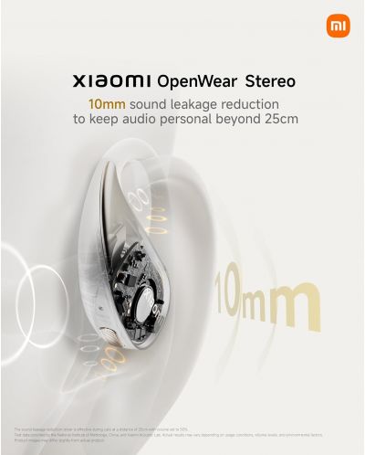 Căști wireless  Xiaomi - OpenWear Stereo, TWS, Sandstone Beige - 6