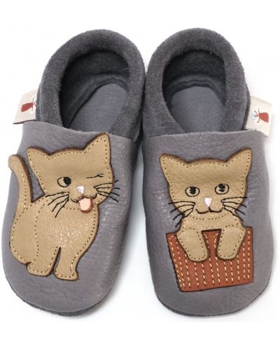 Pantofi pentru bebeluşi Baobaby - Classics, Cat's Kiss grey, mărimea M - 1