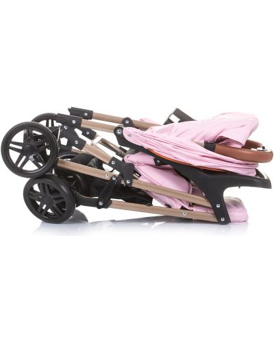 Cărucior de vară Chipolino Baby Summer Stroller - April, Pink Water - 7
