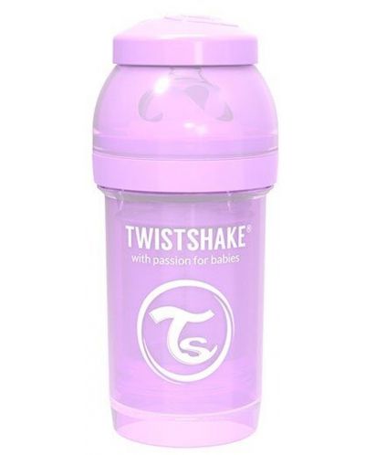Sticla pentru copii impotriva colicilor Twistshake Anti-Colic Pastel - Violet, 180 ml - 2