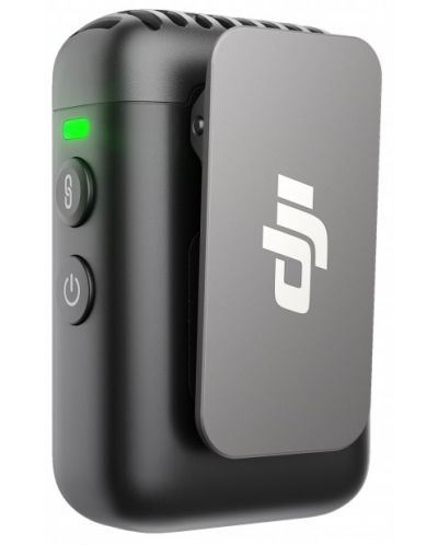 Sistem de microfon wireless DJI - Mic 2 TX + 1 RX, neagră | Ozone.ro
