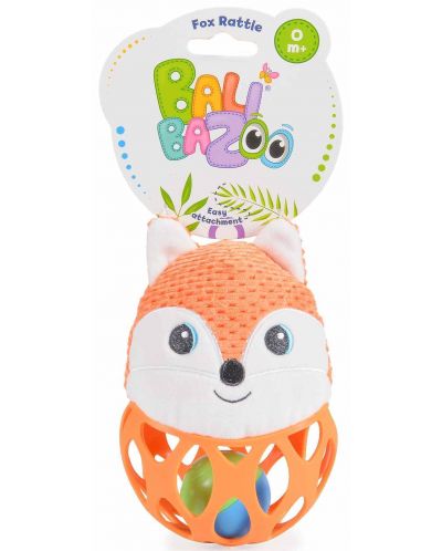 Zornăitoare pentru bebeluși Bali Bazoo - Vulpe - 3