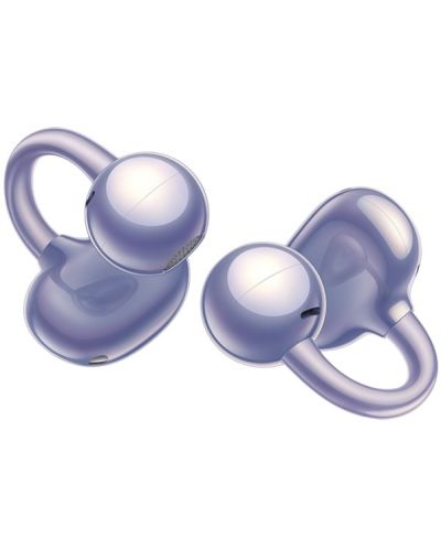 HUAWEI FreeClip 完全ワイヤレスイヤホン パープル　ジャンク Căști wireless Huawei - FreeClip, TWS, violet | Ozone.ro