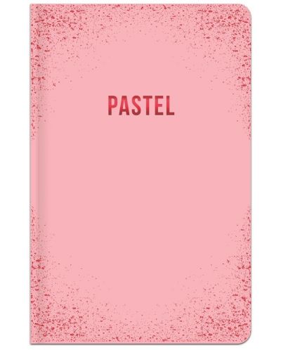 Carnețel Lastva Pastel - А6, 96 coli de hârtie , roz - 1