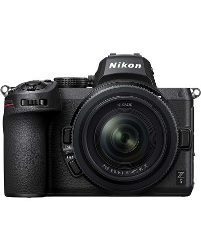Aparat foto Mirrorless Nikon - Z5 + 24-50mm, f/4-6.3, negru - 1