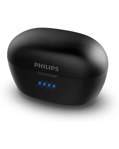 Casti wireless cu microfon Philips - TAT3215, TWS, negre - 4
