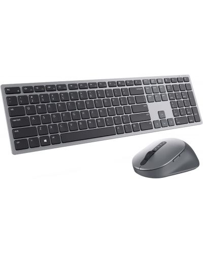 Tastatura wireless si mouse Dell Premier - KM7321W, gri - 3